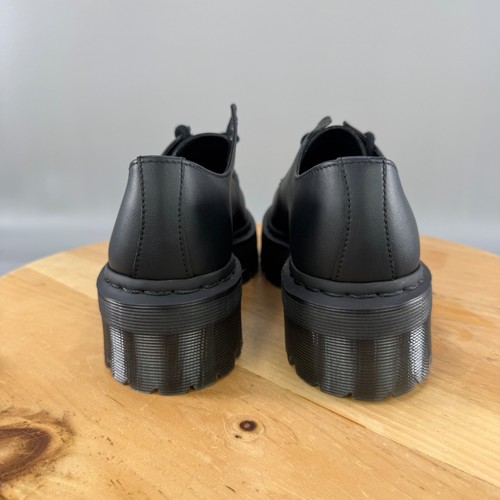Dr. Martens Vegan 1461 Bex Mono Womens Size 9 Oxford Shoes Black Chunky Sole NEW - Picture 4 of 9