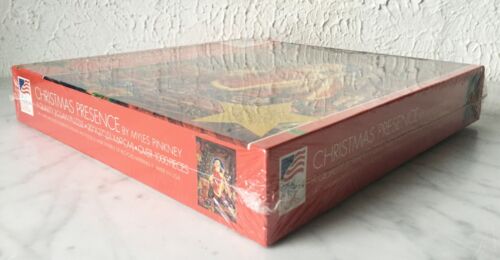 Christmas Presence Myles Pinkney Great American Puzzle Factory - 1000 Pieces NEW - Picture 3 of 5