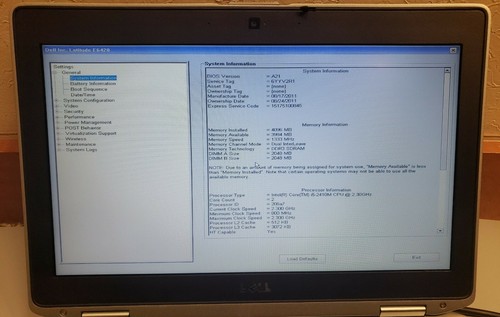 Dell Latitude E6420 Core i5-2410M 4GB RAM 500GB HDD WEBCAM KEYBOARD BACKLIT - Picture 5 of 12