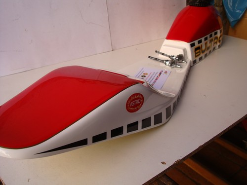 BULTACO ASTRO GAS TANK & FENDER BODY PETROL TANK & FENDER NEW - Picture 5 of 12