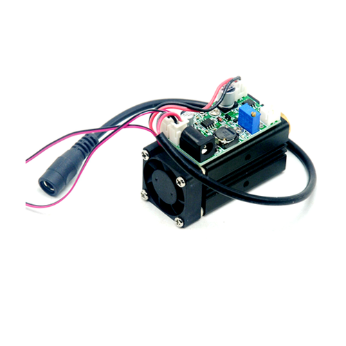 Laser verde erba 1000 mW 520 nm 1 W modulo punto laser 12 V/adattatore - Foto 4 di 4