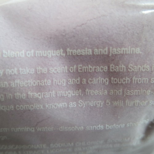 State of Mind Synergy5 Embrace Bath Salts 10 oz Musk Sandalwood Cedar Apple - Picture 8 of 9