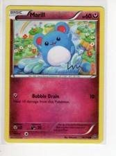 MARILL STEAM SIEGE SET POKEMON CARD 76/114 LP