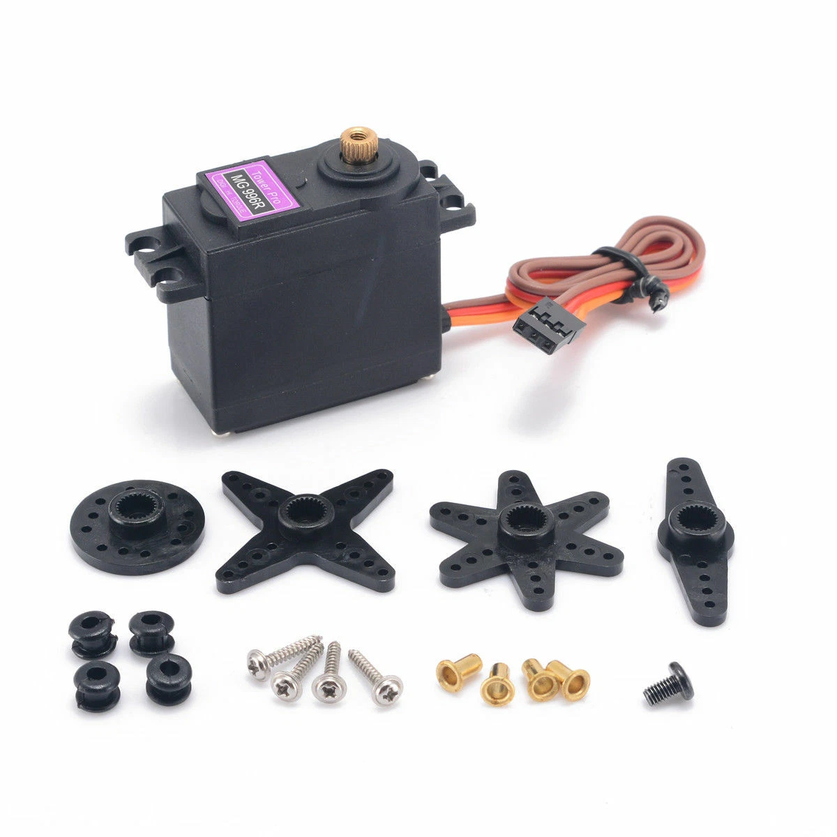 3/5 MG996R Set Gear Servo Motor Big Torque For RC Helicopter Car