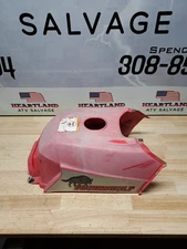 93-00 Yamaha Timberwolf 250cc 2wd ATV Red Plastic Gas Tank Cover R7