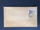 GB 1943 JERSEY 1½d ON FIRST DAY POSTMARK COVER