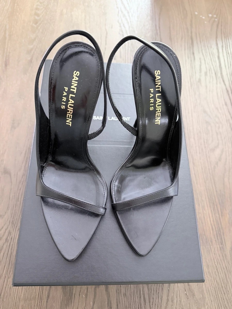 Saint Laurent Black Sandals for Women for sale | eBay