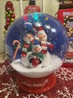 GEMMY Christmas Let It Snow Waterless Snowglobe (Snowman Christmas Tree)