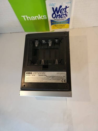 Tone Works Korg 301dl Dynamic Echo UNTESTED No Battery Cover. - Picture 5 of 5