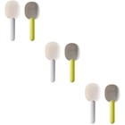  6 stücke Haushaltsmehlköpfe Kunststoffkornschaufeln Multi-Use-Reis-Löffel