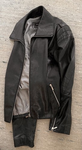 Lederjacke Mauritius Gipsy anthrazit echt Leder Damen Nappaled.„neuwertig“ Biker - Bild 10 von 12