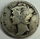 1928? D Mercury Dime Exact Coin Imaged #MERC26