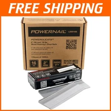 Case of 5-1000ct 16G 2" L-Cleat Nails for Flooring