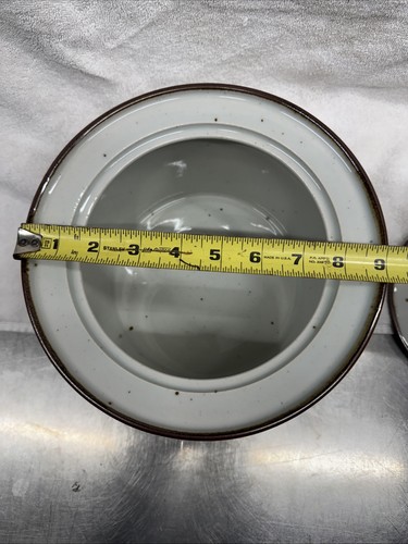 Dansk Brown Mist Stoneware 2.5 Qt Round Covered Casserole - Bild 11 von 12