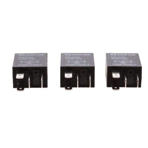 3 Stück 24V 30A Auto Automotive Van Boot Elektronische 4-polige - Picture 4 of 6