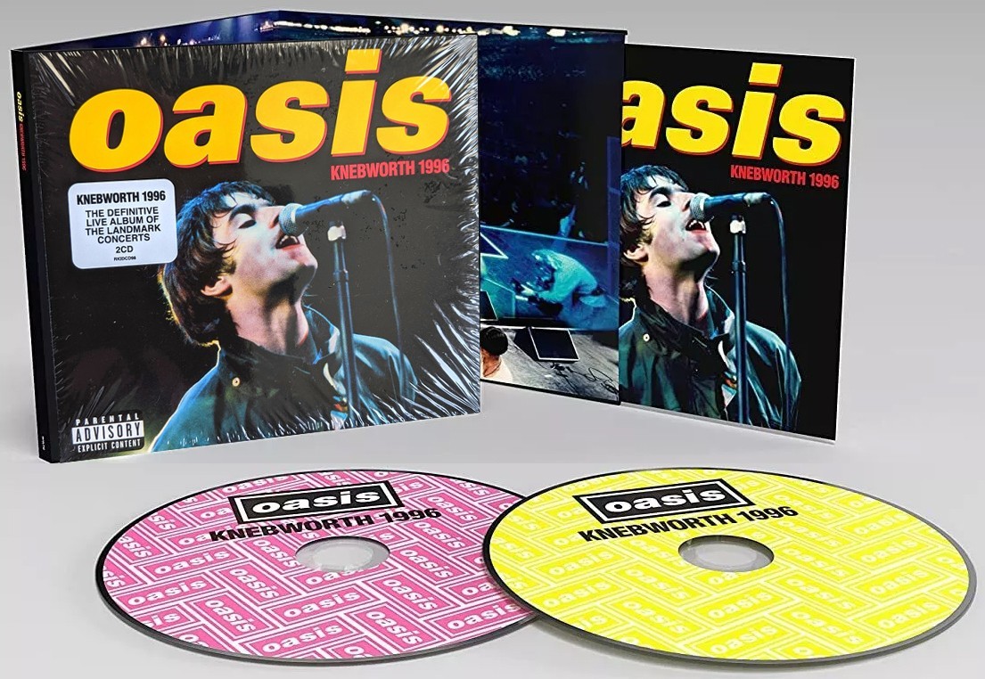 OASIS CD x 2 Knebworth 1996 The Definitive Landmark Concert DIGI Mails same Day