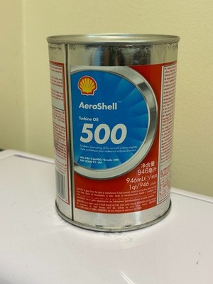 AeroShell Turbine Oil 500 1 Quart Set of 4