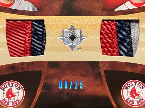 2007 Ultimate Collection Curt Schilling/Josh Beckett /25 Ensemble Patches - Picture 2 of 3