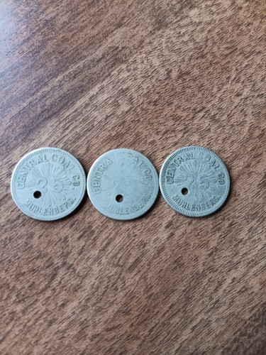 Kentucky Central Coal Co 25c Coal Scrip Tokens