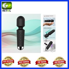 Rechargeable Handheld Massager - 20 Speeds for Ultimate Muscle Relief Anywhere