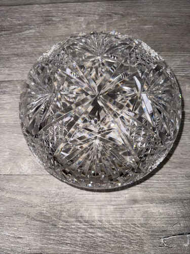 Ensalada cortadora irlandesa Waterford Crystal de colección 8" cuenco redondo - Imagen 8 de 12
