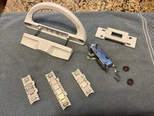 ODL patio sliding door internal blinds 3 magnets & handle with lock White