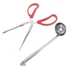  1 Set Kaminwerkzeuge: Holzgreifer, Pellet-Holzkohleschaufel, Herd, Feuerstelle,