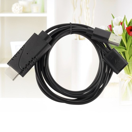 USB Female to Male Adapter Cable for / iOS (Black) video cable - 第 10/11 張圖片