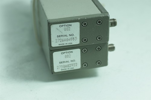 Juego de atenuador de paso programable HP Agilent 8494H 11dB + 8495H 70dB PROBADO - Imagen 4 de 4
