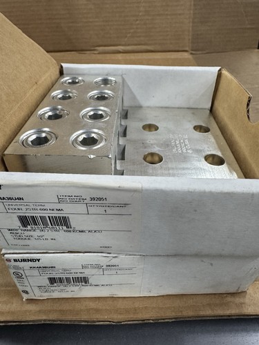 BURNDY, KK3A36U4N, MECHANISCHER KABELVERBINDER, 4 x 1/2" BOLZEN 2er-Set