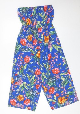 Jumpsuit Damen UK Größe 10 Primark Einteiler Mehrfarbig