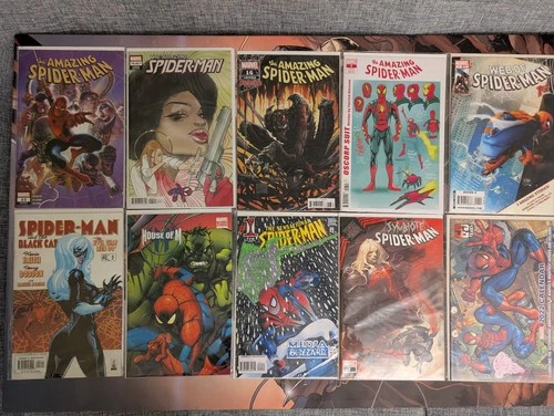 MARVEL Spider-Man, Key Issue, Amazing, 10 Book Bundle, Variants, Momoko, Dodson