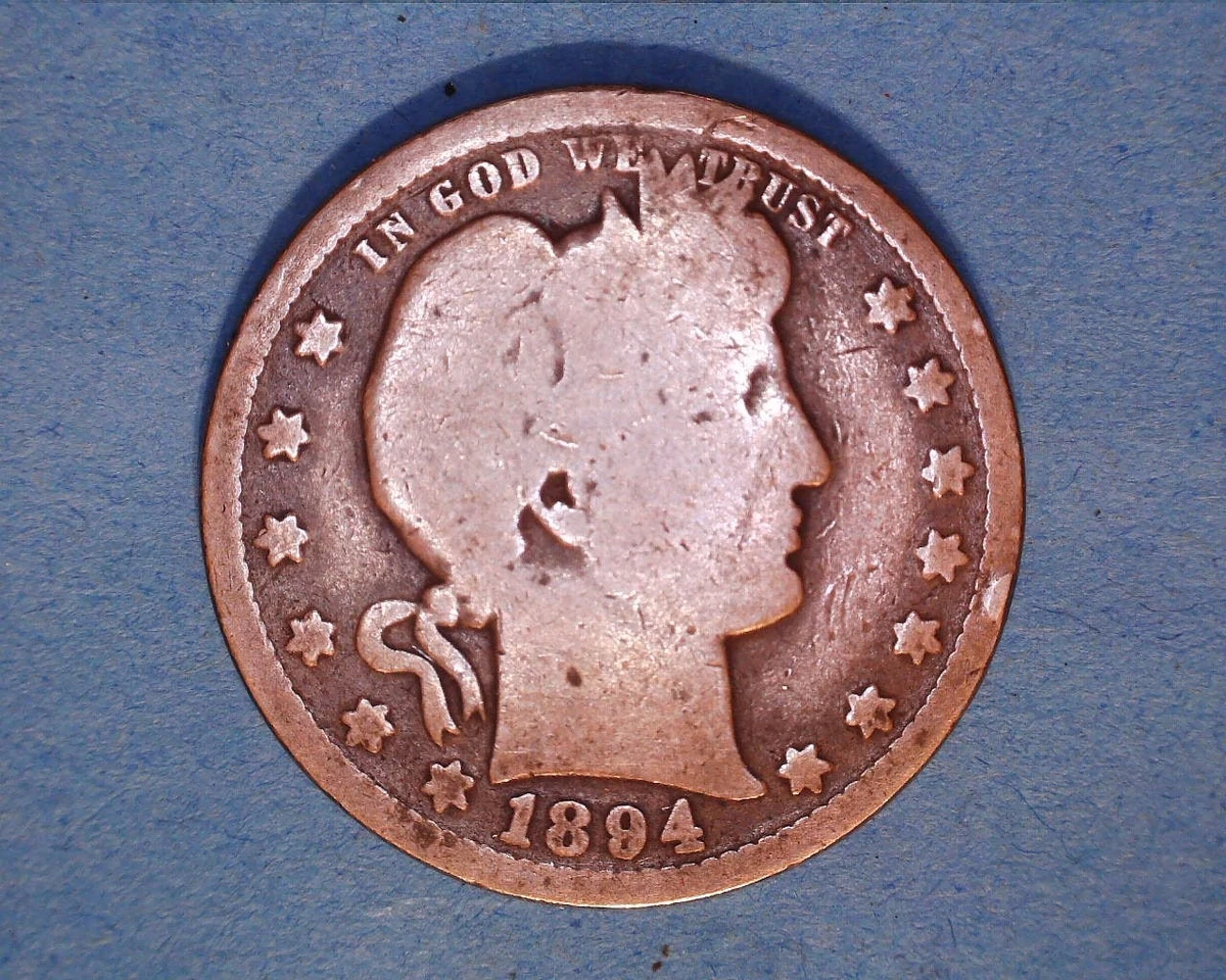 1894 Year Barber Quarters (1892-1916) for sale | eBay