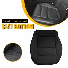 Black Bottom Leather Seat Cover Driver For 08-14 Mercedes Benz C250 C300 C350 Ed Black Bottom Leather Seat Cover Driver For 08-14 Mercedes Benz C250 C300 C350 Ed