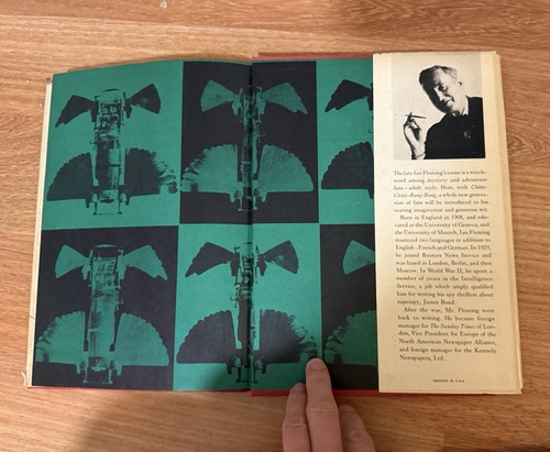 Chitty Chitty Bang Bang Hardcover Book by Ian Fleming. First Edition 1964 w/ DJ - Picture 9 of 11