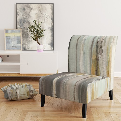 Designart "Silver And Yellow Birch Forest" Upholstered - Picture 4 of 20