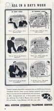 Magazine Ad - 1939 - AT&T / Bell System - Long Distance