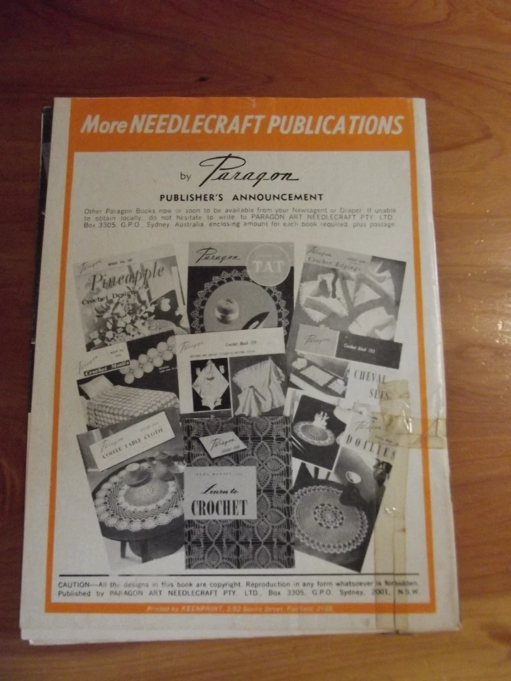 CROCHET PATTERN BOOK PARAGON NO. 120 DOILIES GREAT * MUST SEE - Image 2 of 2