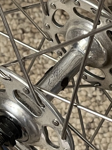 acs bmx z rims 20 Campagnolo Hubs Beautiful Set Show Ready - Picture 4 of 6