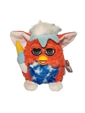 Tiger Statue of Liberty Furby 1999 With Tags - Not Working Though