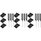 3 Sets Zuverlässige Schwanzkämme Handheld-Kämme Friseurschellen-Werkzeuge