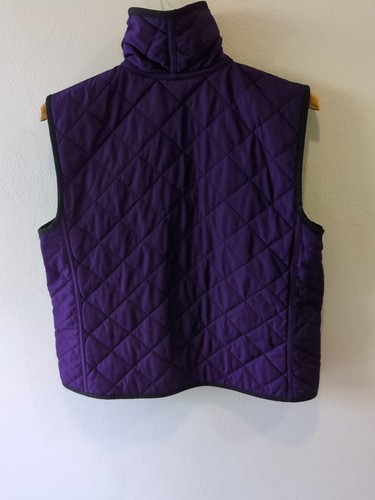 Lauren Ralph Lauren gesteppter Reitsport Damen lila schwarz wendbar Größe L - Bild 14 von 14
