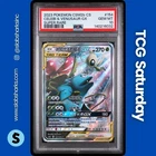 2023 POKEMON S. CHN SM SHINING SYNERGY #154/150 CELEBI VENUSAUR TAG TEAM PSA 10