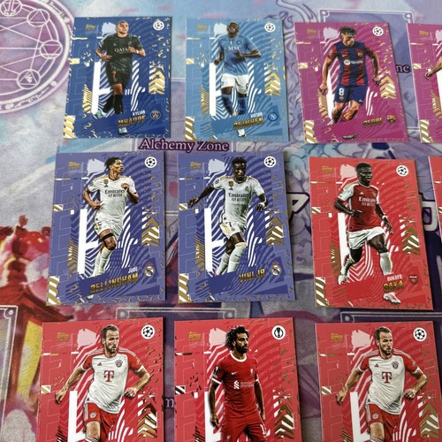 12x 2023/24 Topps x Whip Elite Subset Cards Pack Fresh (Some Duplicates) - Bild 2 von 4