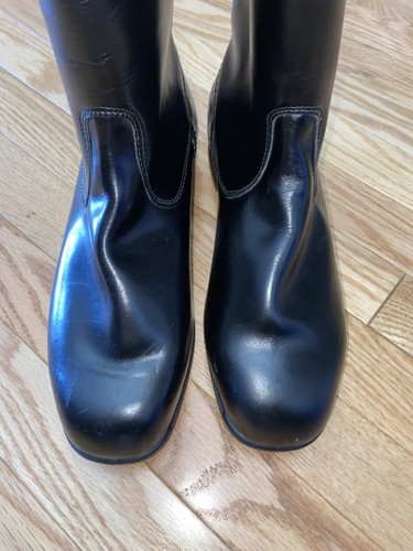 Vintage East Germany Military Army Officer's Jack Boots NVA 28 cm US 9 NVA - Picture 12 of 22