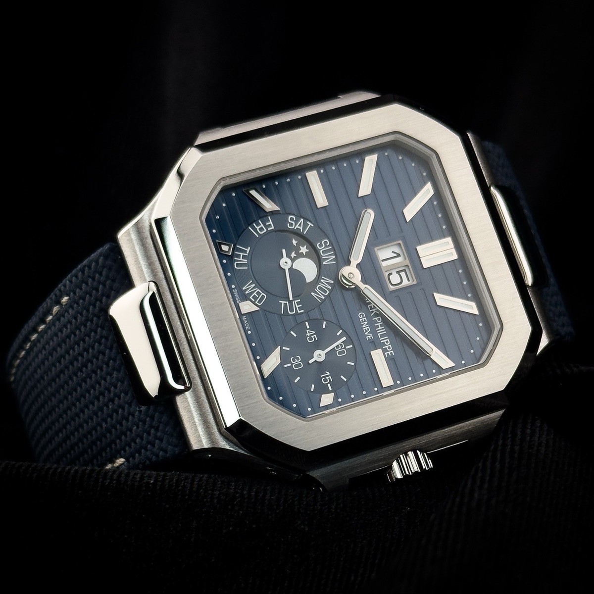 Patek Philippe本体なしボックスセット Patek Philippe 5230P-001 Worldtime in Platinum – new, unworn