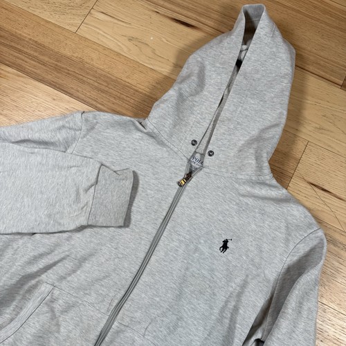 Polo Ralph Lauren Hoodie Mens Medium Grey  - Picture 1 of 9