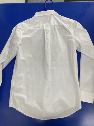 LAUREN Ralph Lauren BOYS WHITE SHIRT 16 Button Down LONG SLEEVES Excellent - Picture 3 of 6