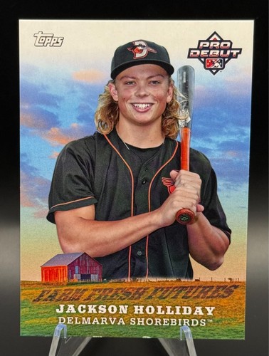 2023 Topps Pro Debut - Jackson Holliday Farm Fresh RC - Baltimore Orioles #FF-1