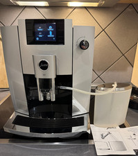 JURA E6 Platin (ECS) Kaffeemaschine,Limitierte Edition mit WiFi-Connect,JURA-App